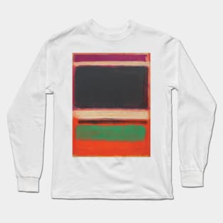 mark rothko Art Print Poster Vaporwave Shirt Wallpape Long Sleeve T-Shirt